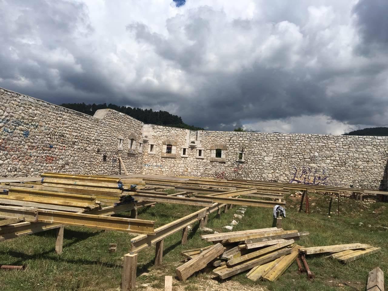 Zbog Breginog koncerta, počelo preuređenje Bijele tabije