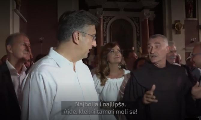 Fratar naredio Plenkoviću: Ajde tamo, klekni i moli se!