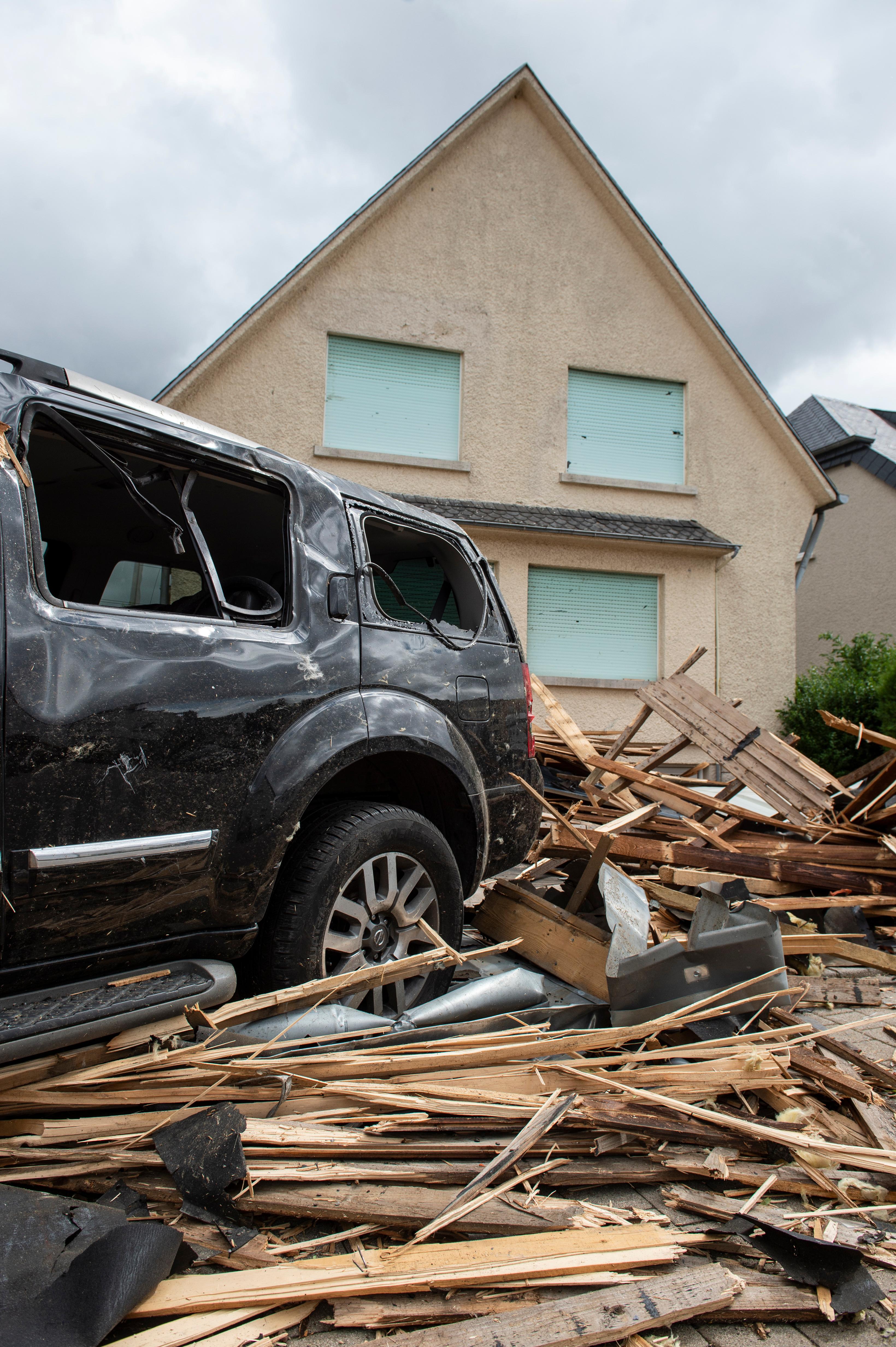 Šteta koju je uzrokovao tornado u Luksemburgu - Avaz