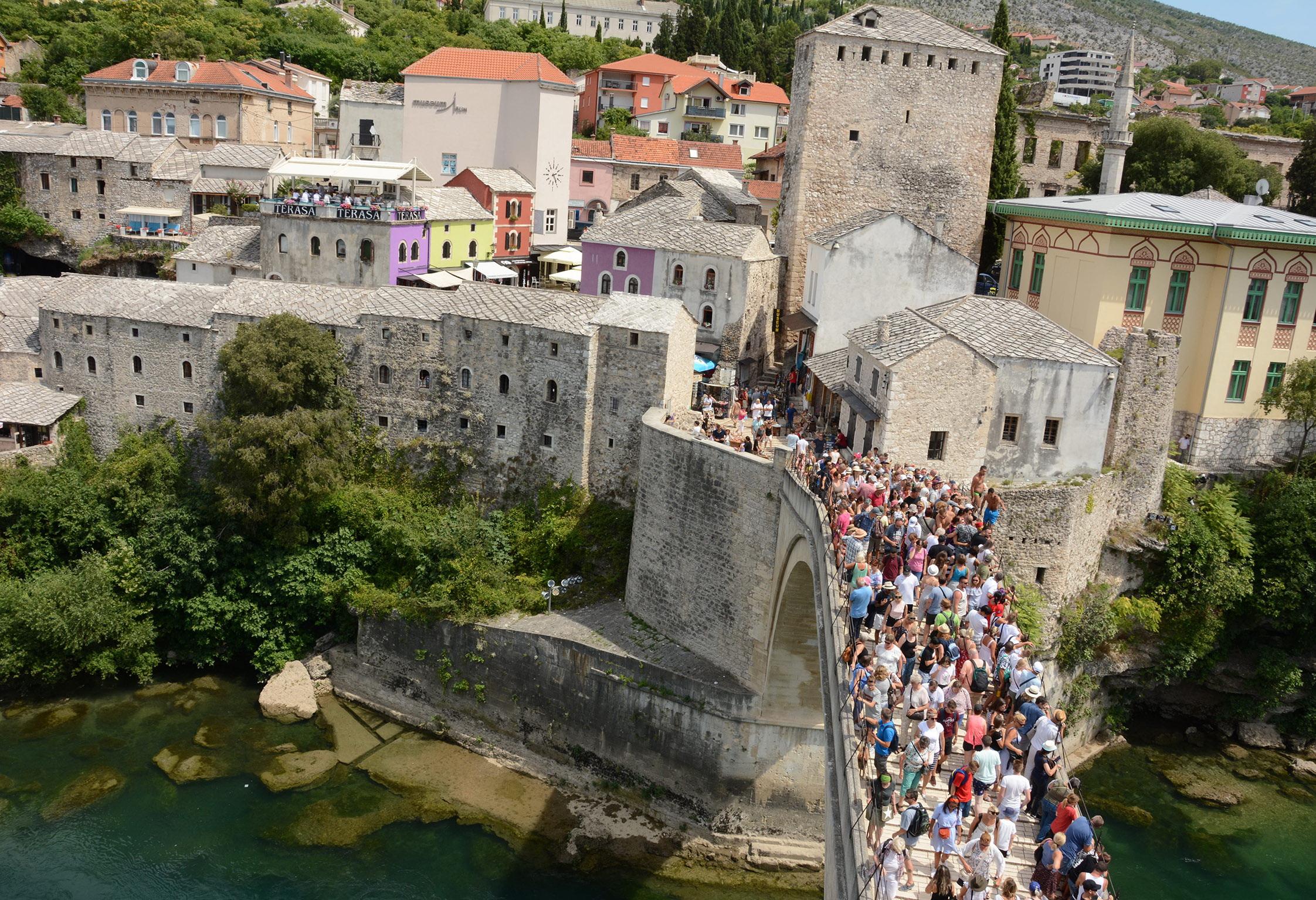 Turisti najviše hrle u Mostar