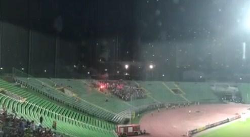 "Horde zla" zapalile nekoliko baklji na Koševu, ostatak stadiona ih izviždao