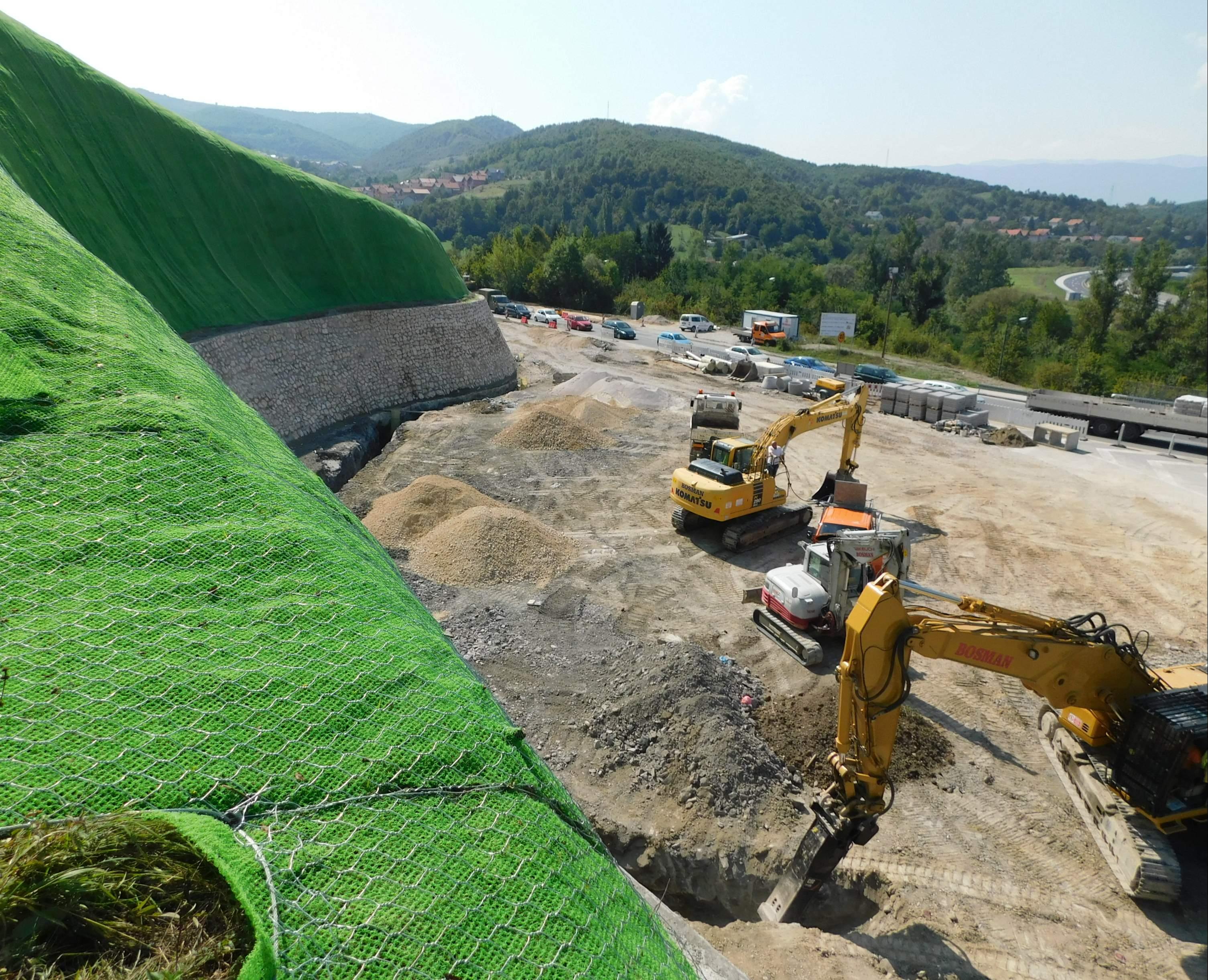 Radovi na rekonstrukciji Vogošćanske petlje bit će završeni sredinom septembra