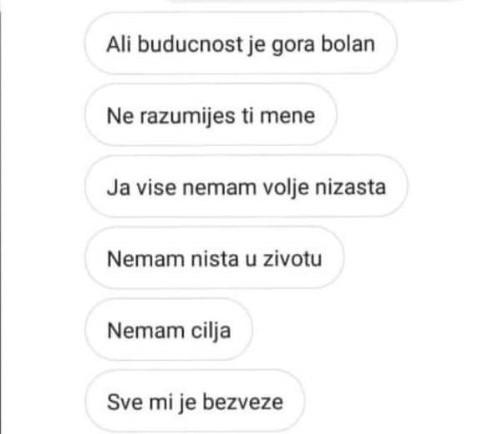 Poruka koju je Naida poslala prijatelju - Avaz