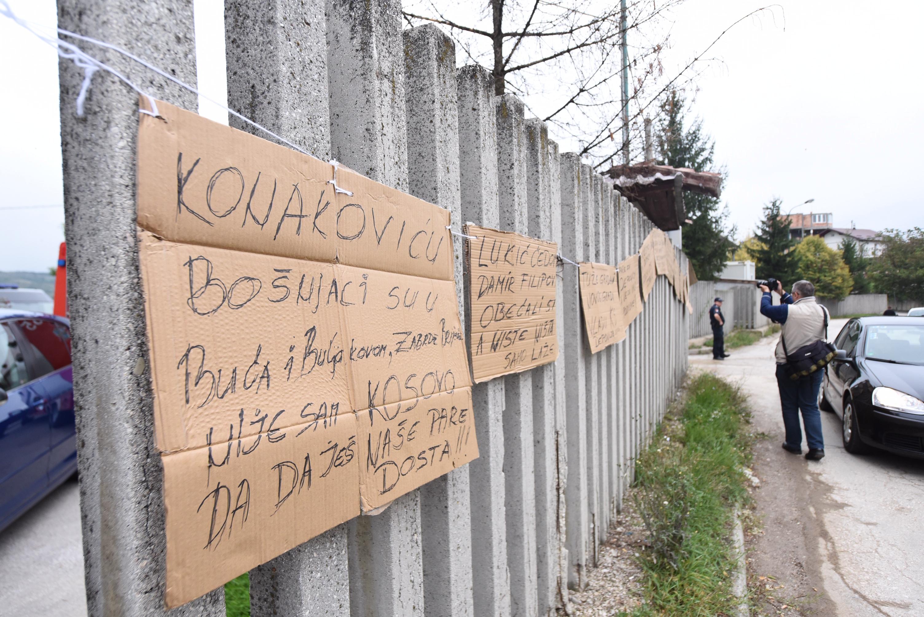 S današnjih protesta - Avaz