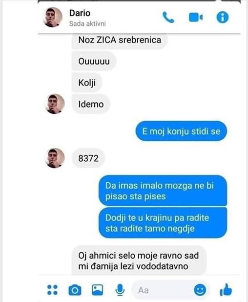 Šokantne poruke - Avaz