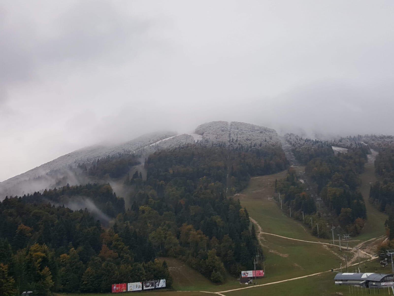 Snijeg polako prekriva bh. planine - Avaz