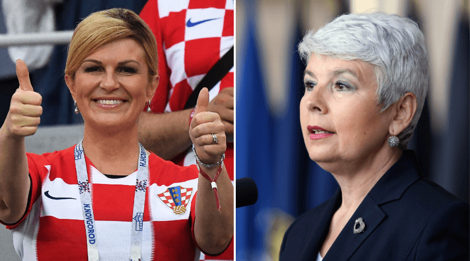 Kolinda Grabar-Kitarović, Jadranka Kosor - Avaz