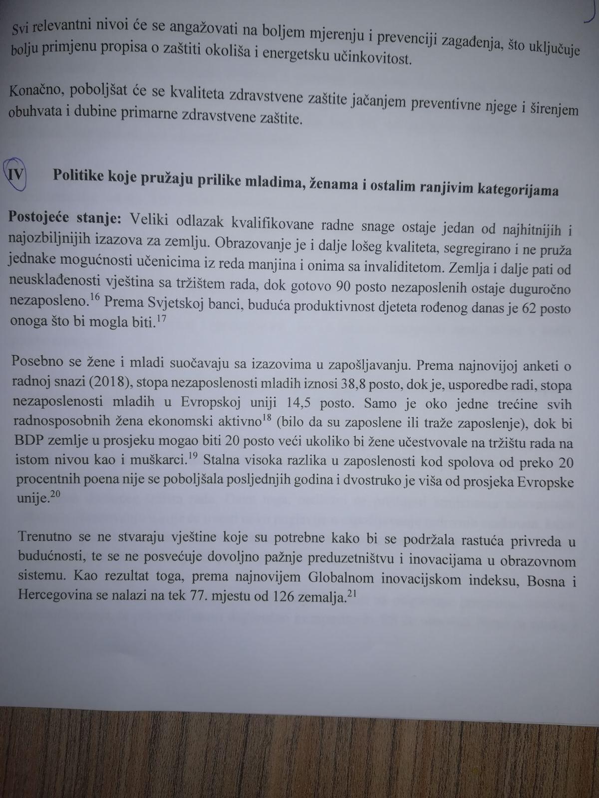 Šta je navedeno u Reformskoj agendi: Čak 38,8 posto mladih nema posao!