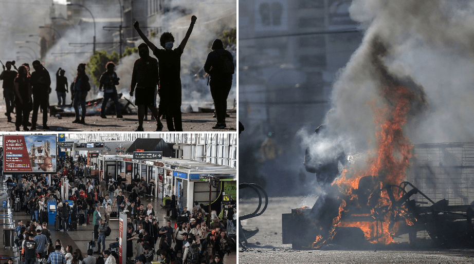 Vanredno stanje u Čileu: Sedam osoba poginulo