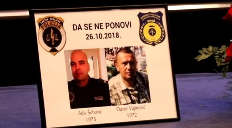 Obilježavanje godišnjice ubistva policajaca Šehovića i Vujinovića