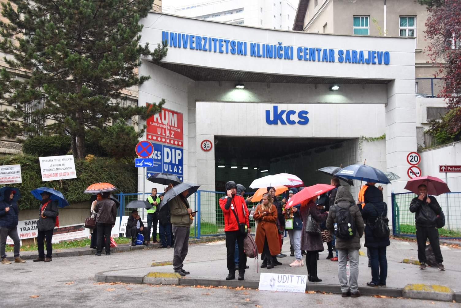 Dijalizni bolesnici razilaze se s protesta