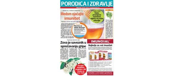 Srijedom u „Dnevnom avazu“ magazin „Porodica i zdravlje“: Kako promjene vremena utječu na naše zdravlje