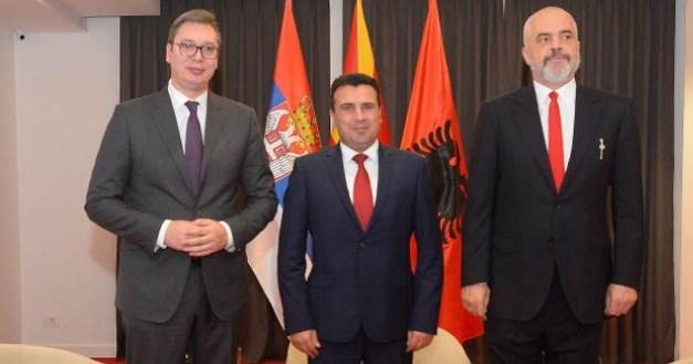 Vučić, Zaev i Rama - Avaz