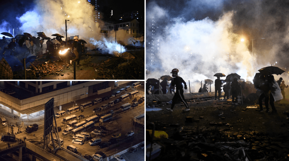 Demonstranti policiju gađali zapaljivim bombama - Avaz