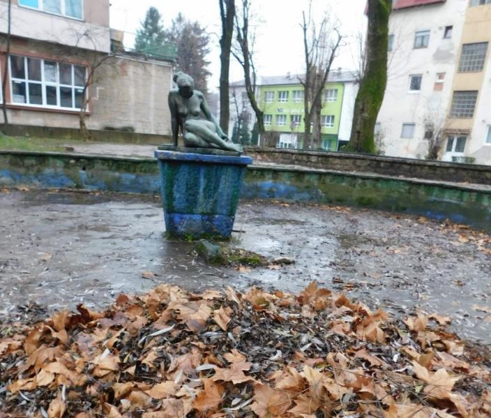 Lišće u fontani - Avaz