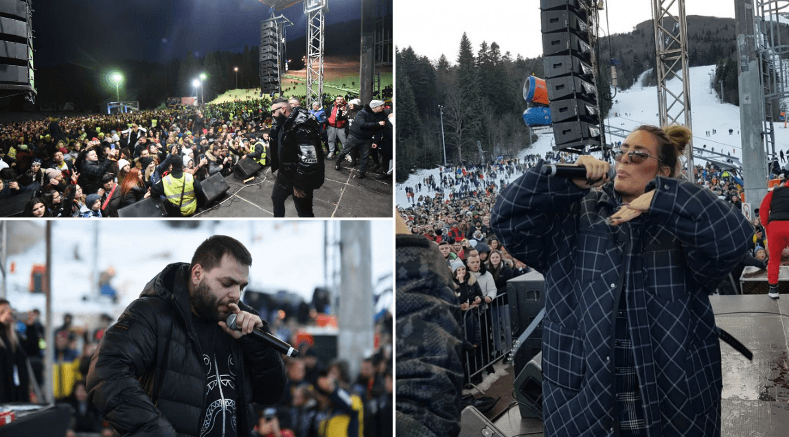 Pogledajte šta se danas događalo na Bjelašnici: "Winter party" pomjerio granice