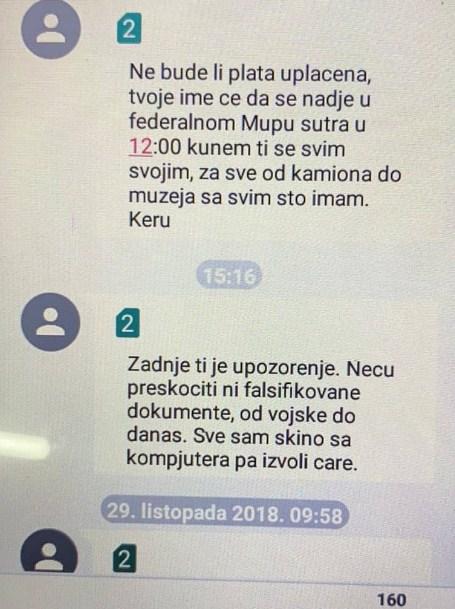 Avaz u posjedu poruka koje je Mirza slao ocu, majci i bratu - Avaz