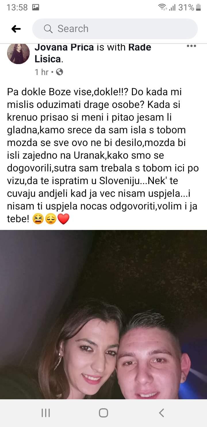 Potresni oproštaj - Avaz