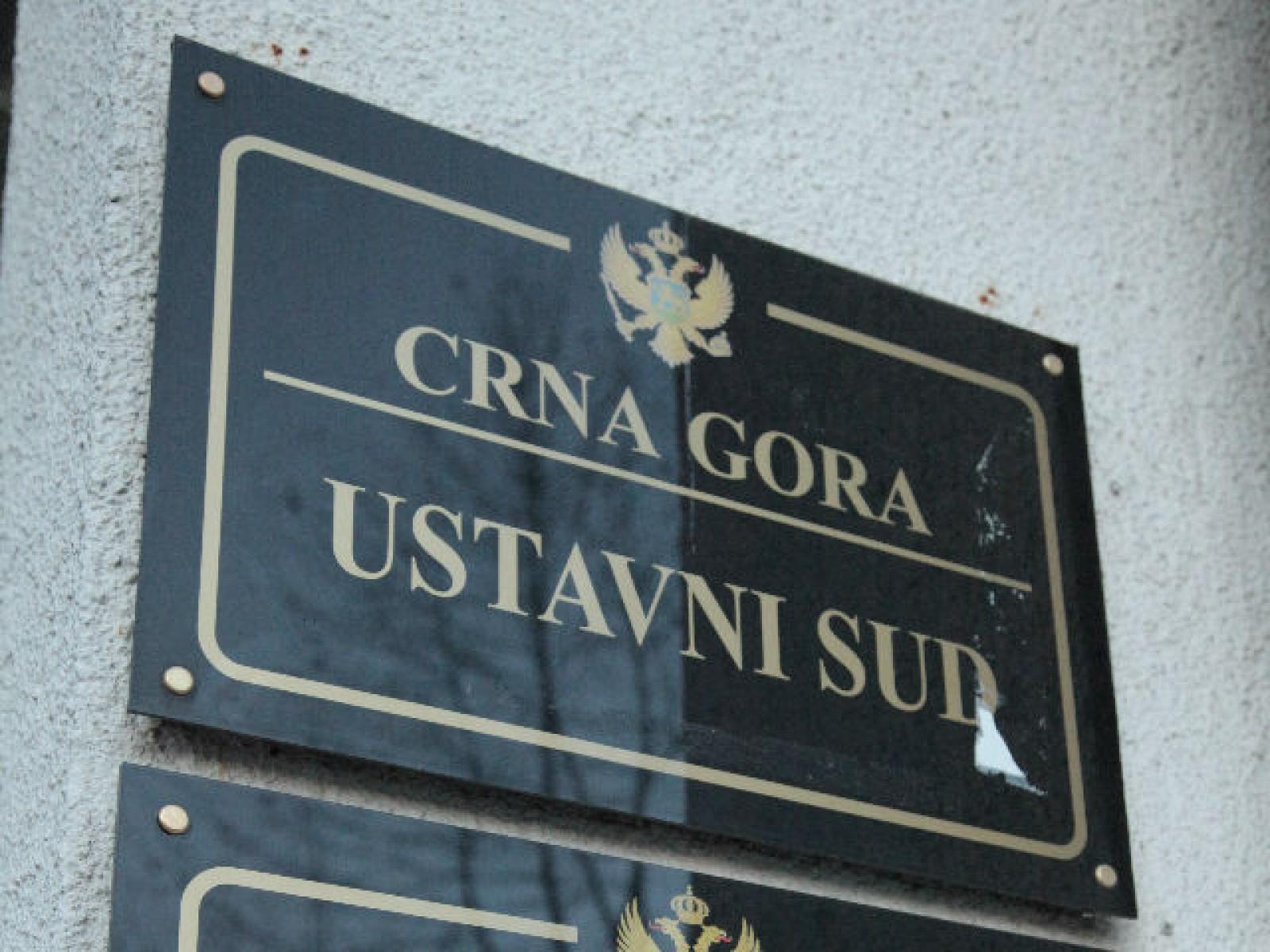 Predata inicijativa Ustavnom sudu Crne Gore - Avaz