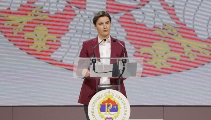 Brnabić: Potrebni su nam mir, stabilnost i ekonomski prosperitet