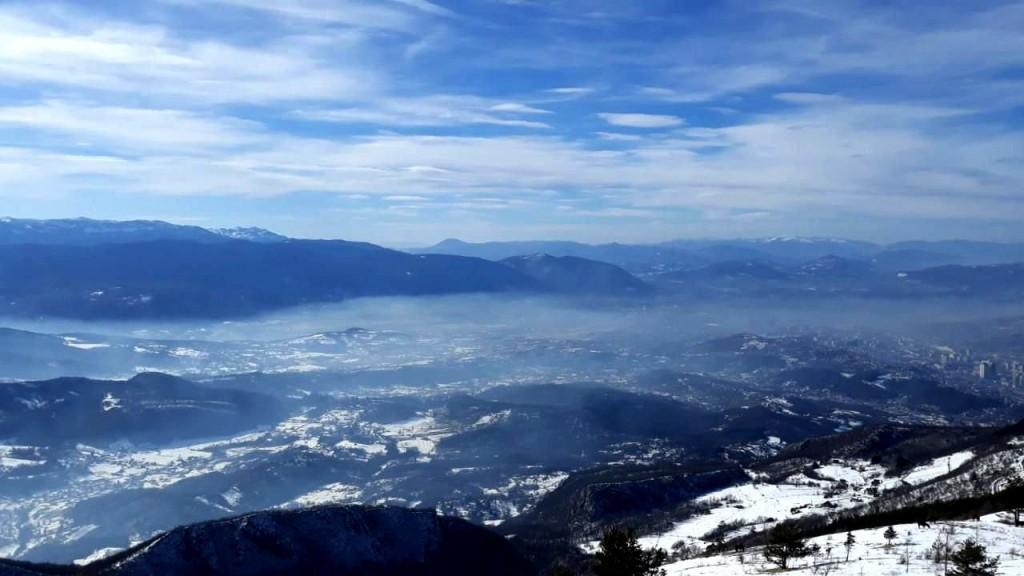 Pogled s Trebevića - Avaz