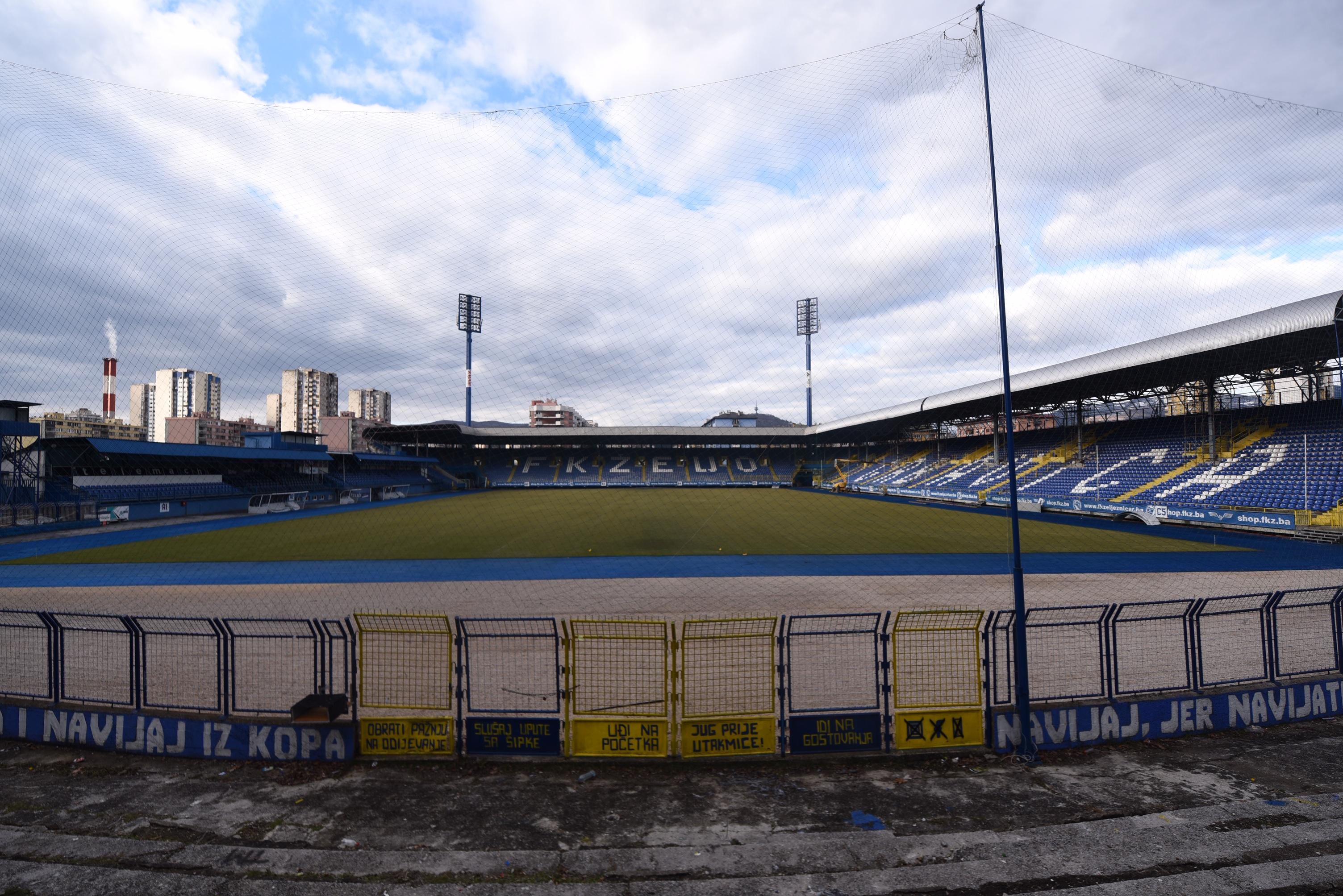 Stadion na Grbavici: Završni radovi - Avaz