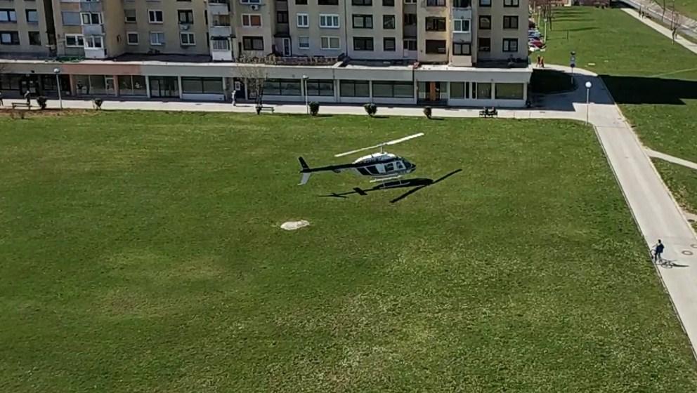 Policijski helikopter sletio na Dobrinji: "Avaz" otkriva o čemu se radi