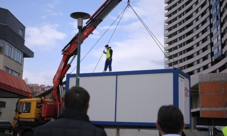 Kontejner je postavljen jutros - Avaz