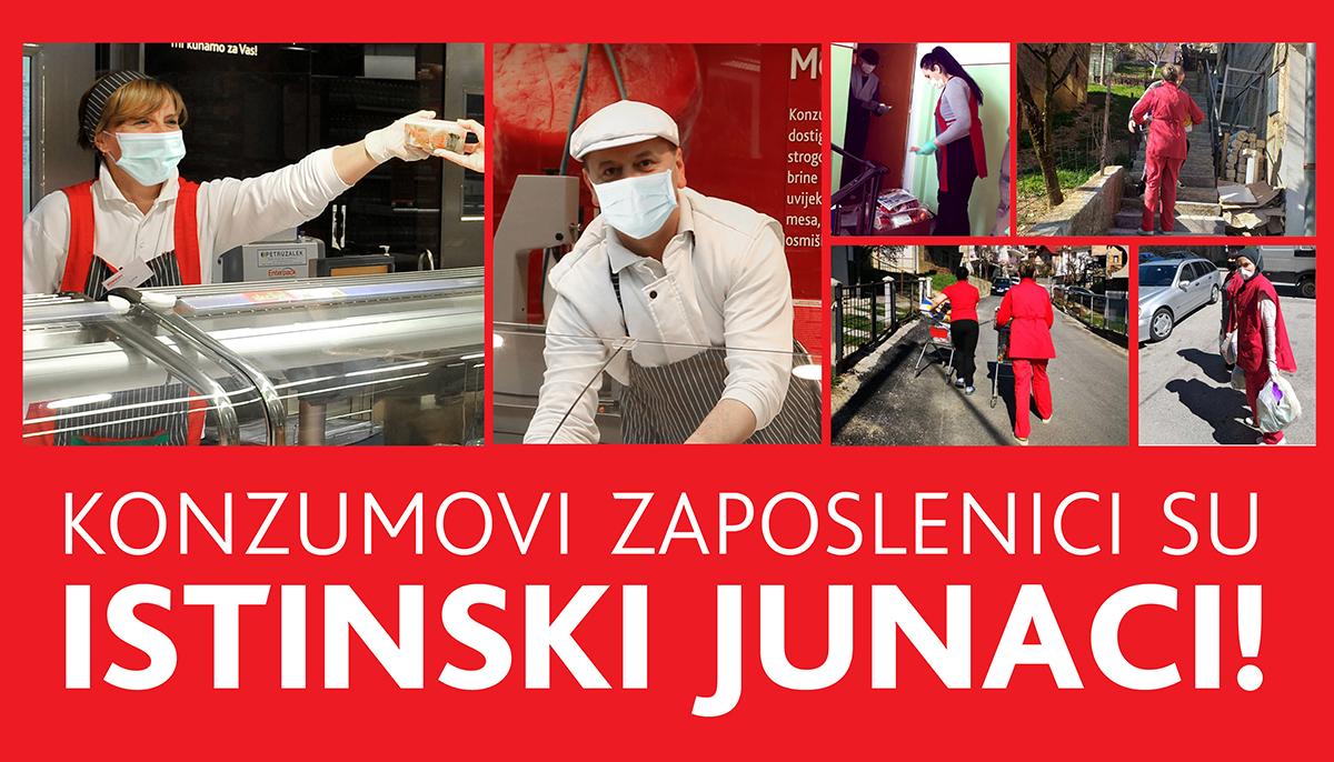 Konzum nagradio svoje zaposlenike u prodavnicama - Avaz