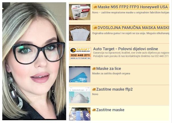 Medicinske maske prodavali i za vrtoglavih 120 maraka