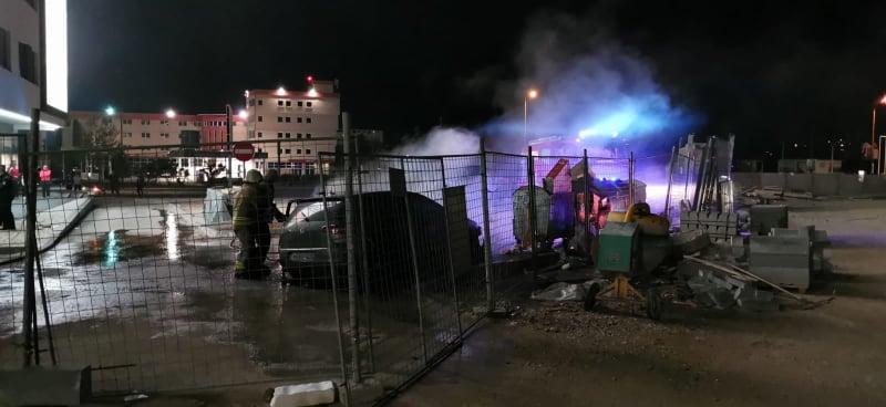 Planulo vozilo na Stupu: Vatrogasci na terenu, nema povrijeđenih