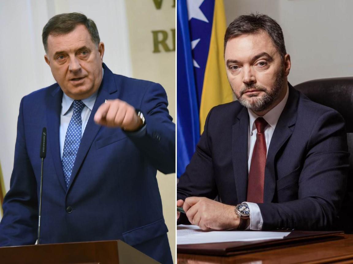 Dodik i Košarac: Teške riječi lidera SNSD-a - Avaz