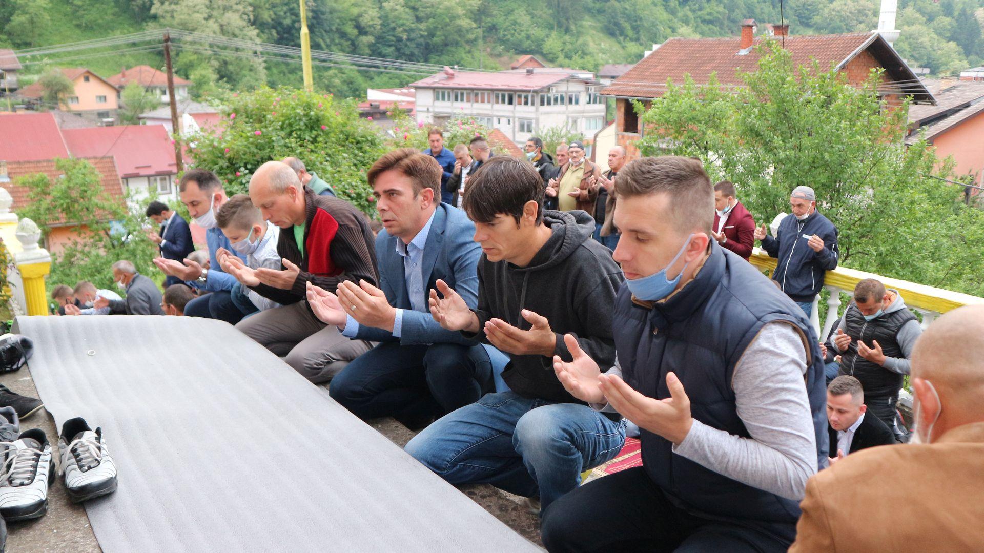 S bajramske svečanosti u Bijeloj džamiji - Avaz