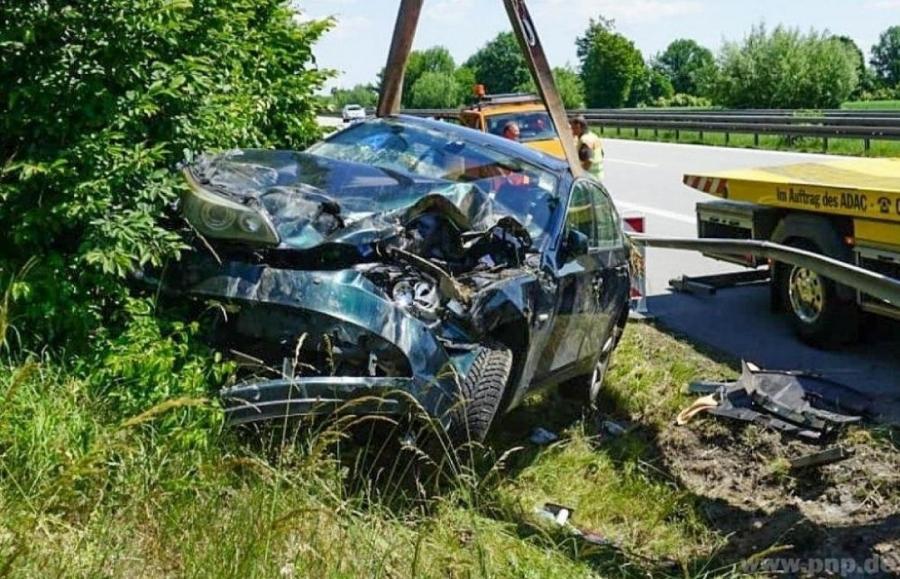 Bosanac sletio sa autoputa, vozač teško povrijeđen