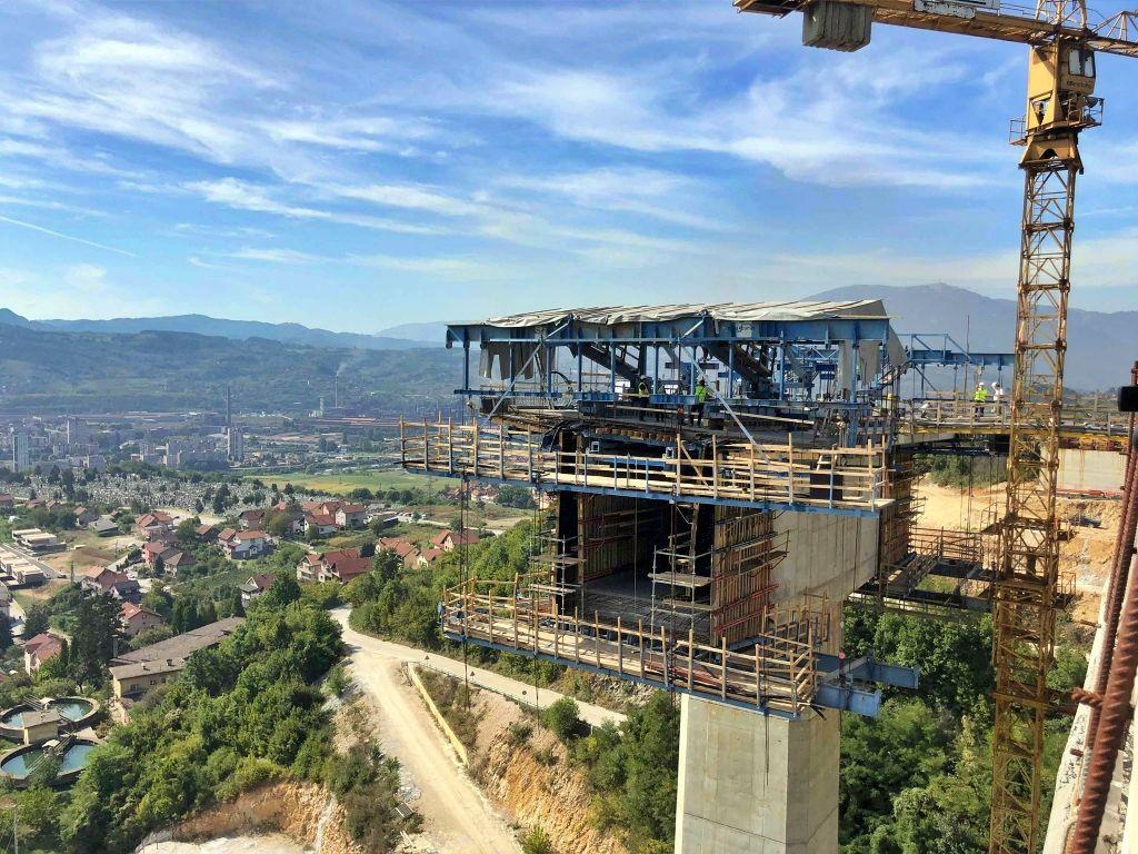 Radove na Koridoru Vc nije omela ni pandemijia - Avaz