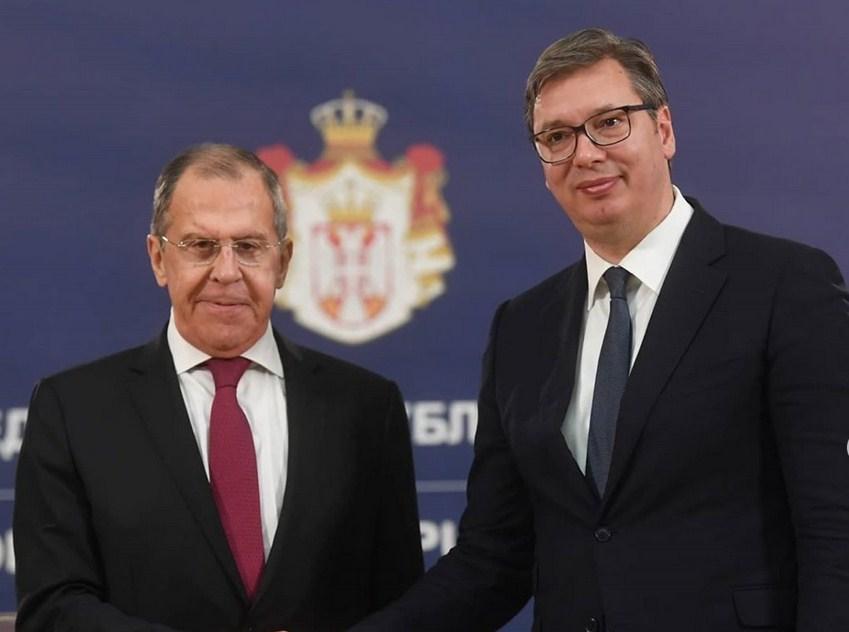 Lavrov i Vučić: Glavna tema Kosovo - Avaz