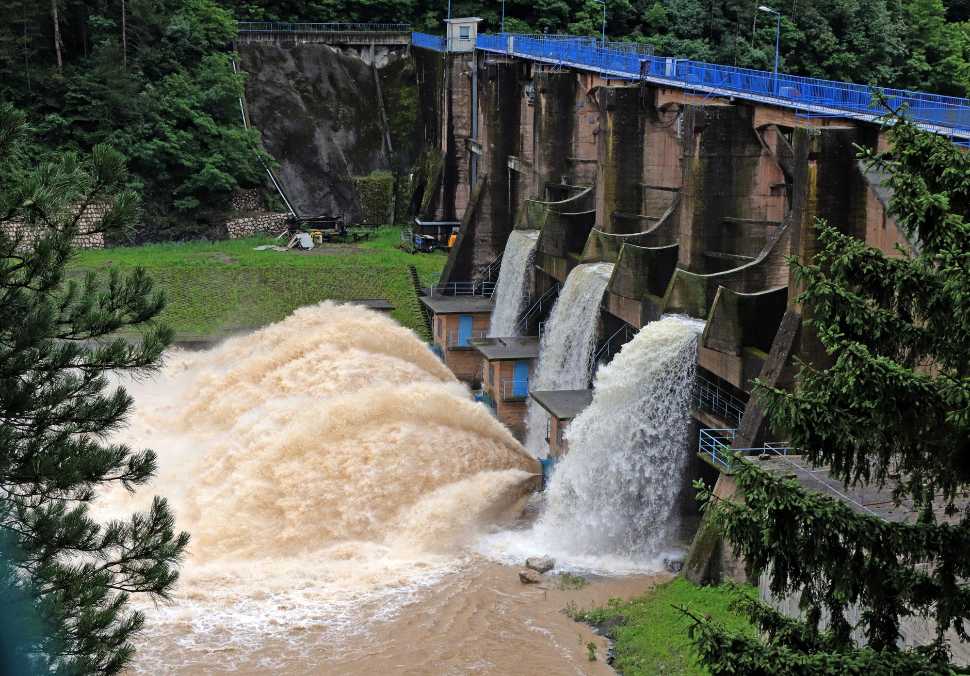 Vodostaj na brani Hidroelektrani Modrac jutros u 7 sati bio je 199,77 m.n.m. - Avaz