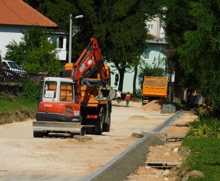 Napreduje rekonstrukcija ulice u Vogošći