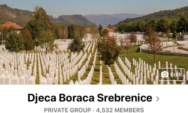 Zahtjev Facebook grupe 'Djeca Boraca Srebrenice' - Avaz