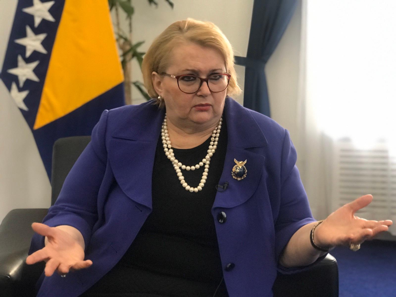 Turković pozvala na hitne konsultacije ambasadoricu BiH u Srbiji