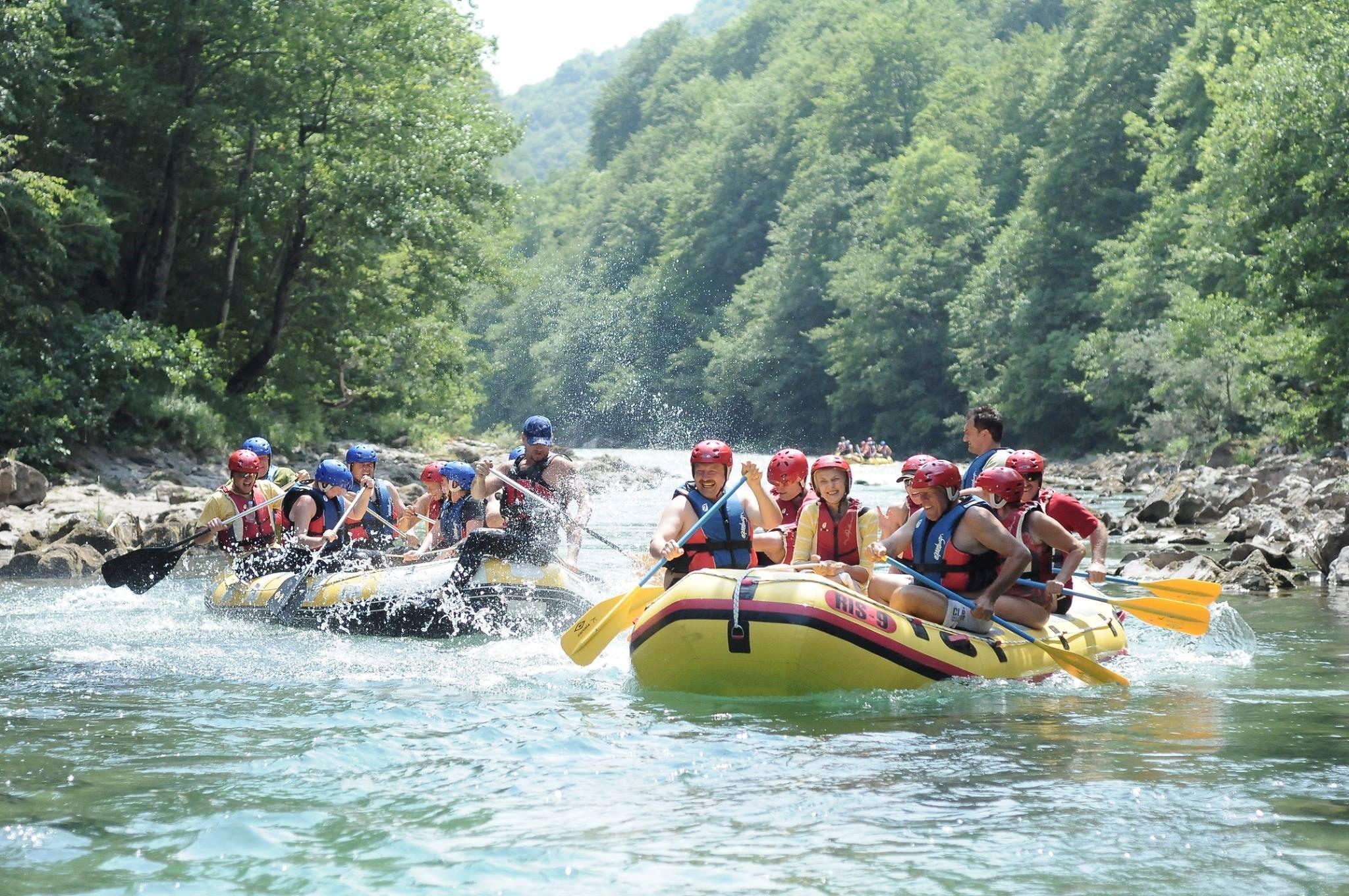 Rafting u Konjicu - Avaz