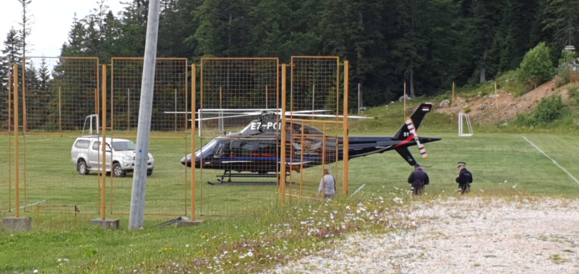 Nakon susreta na Jahorini: Đoković se Dodikovim helikopterom vraća u Visoko