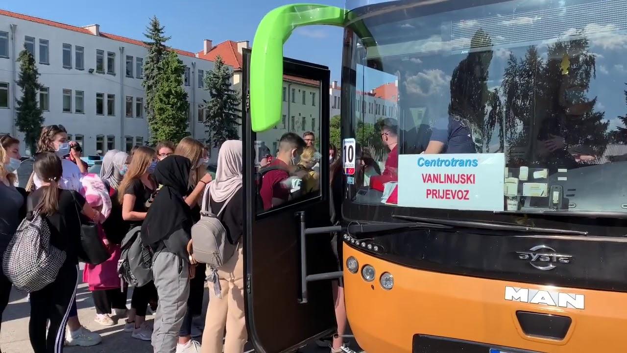 Skoro 600 mladih autobusima otputovalo na Studentski pohod u Istanbul