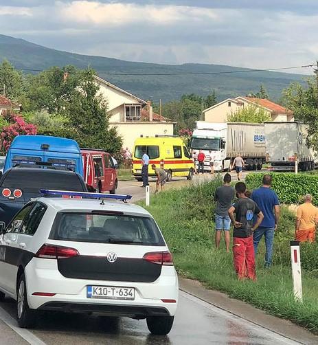 Težak sudar kod Širokog Brijega, ima povrijeđenih