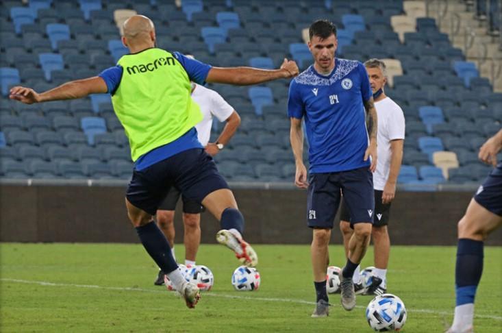 Željo obavio trening u Haifi, svi igrači spremni za utakmicu