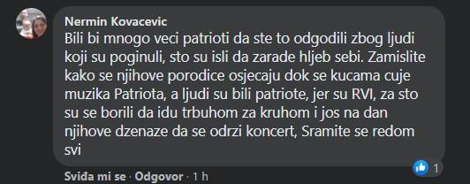 Komentar na Facebooku - Avaz