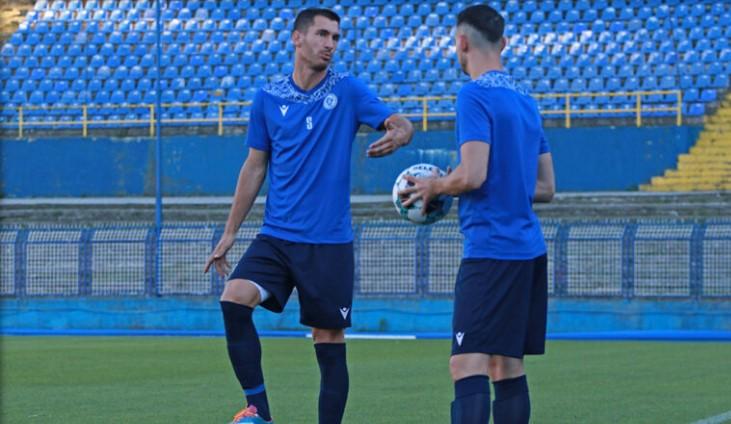 Nakon povratka iz Izraela, Željo iz aviona na trening