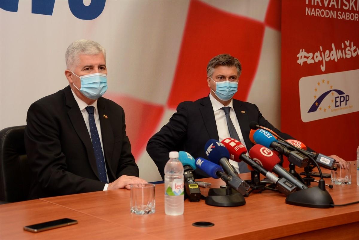 Plenković: Vjerujem da će HDZ BiH i druge stranke u okviru HNS-a ostvariti kvalitetan rezultat na izborima u Mostaru