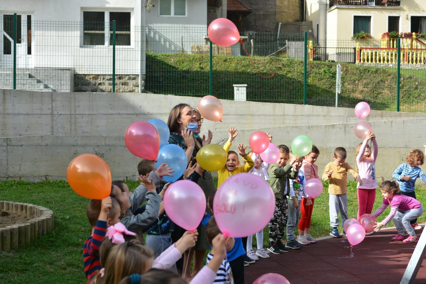 Mališani su se dobro zabavili - Avaz