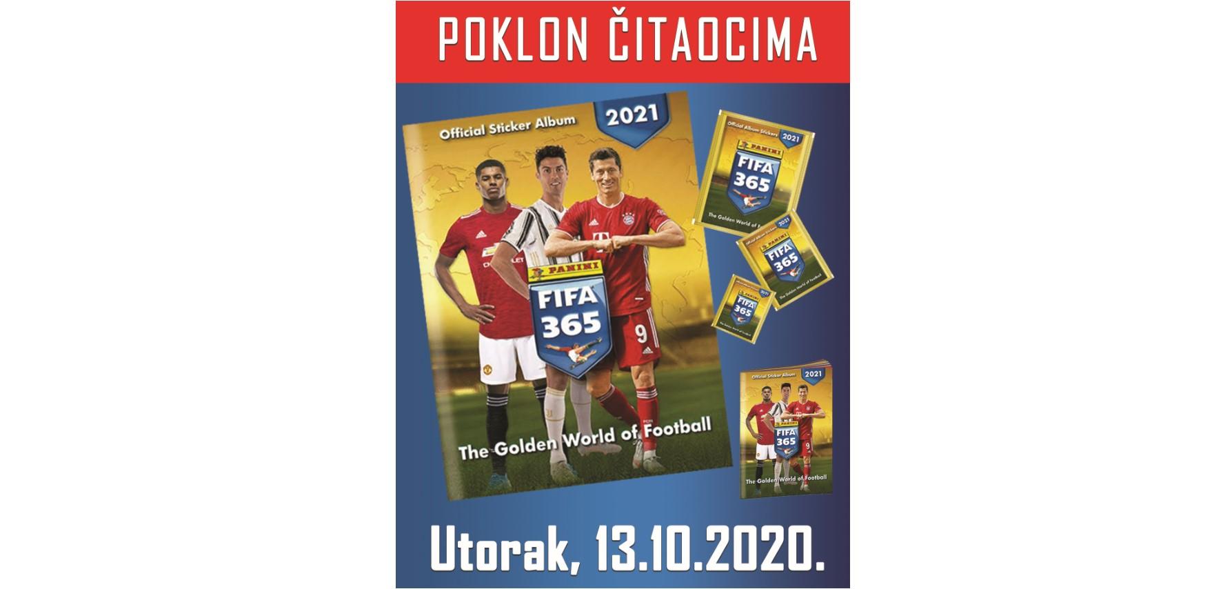 “Dnevni avaz” svojim vjernim čitaocima poklanja "Paninijev” album “FIFA 365”